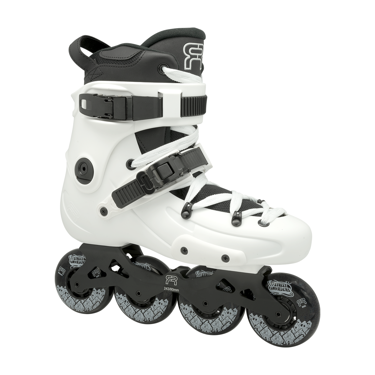 PATINES EN LÍNEA FR FR1 80 WHITE