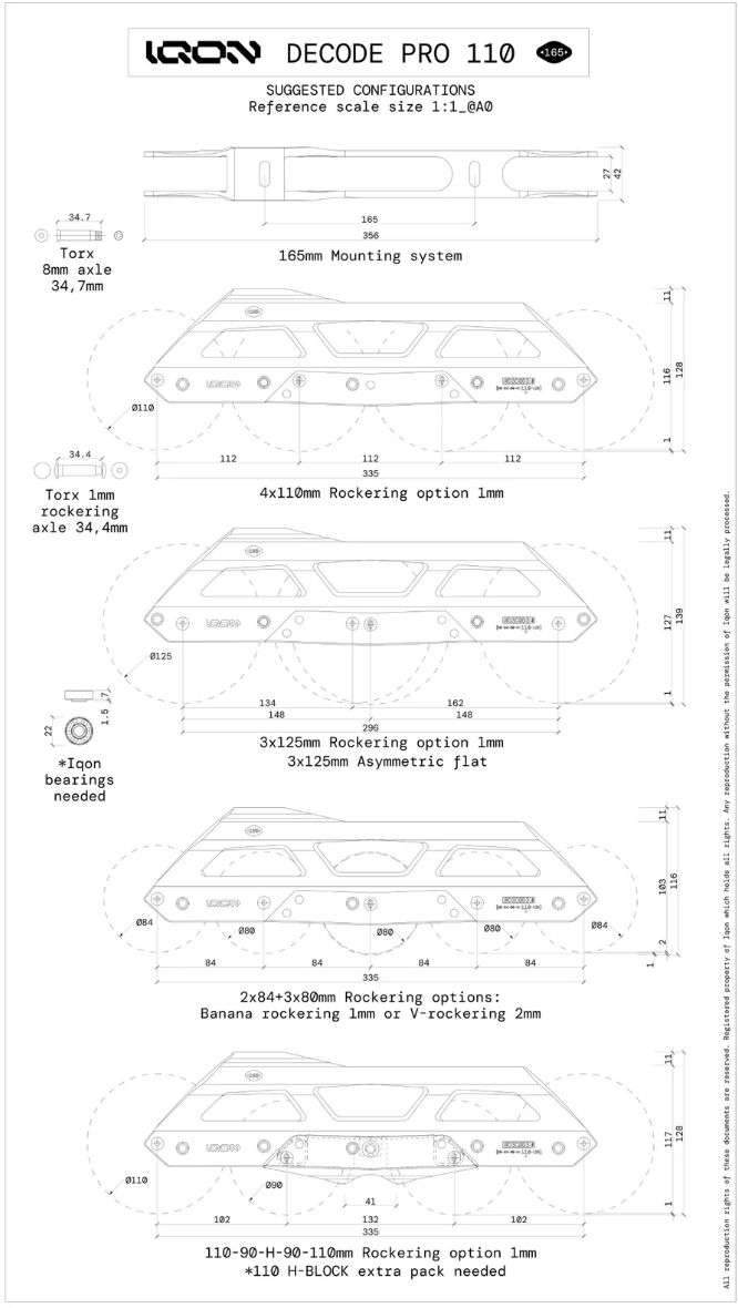 IQON DECODE PRO 110 – CL (165mm) COMBO - Imagen 2