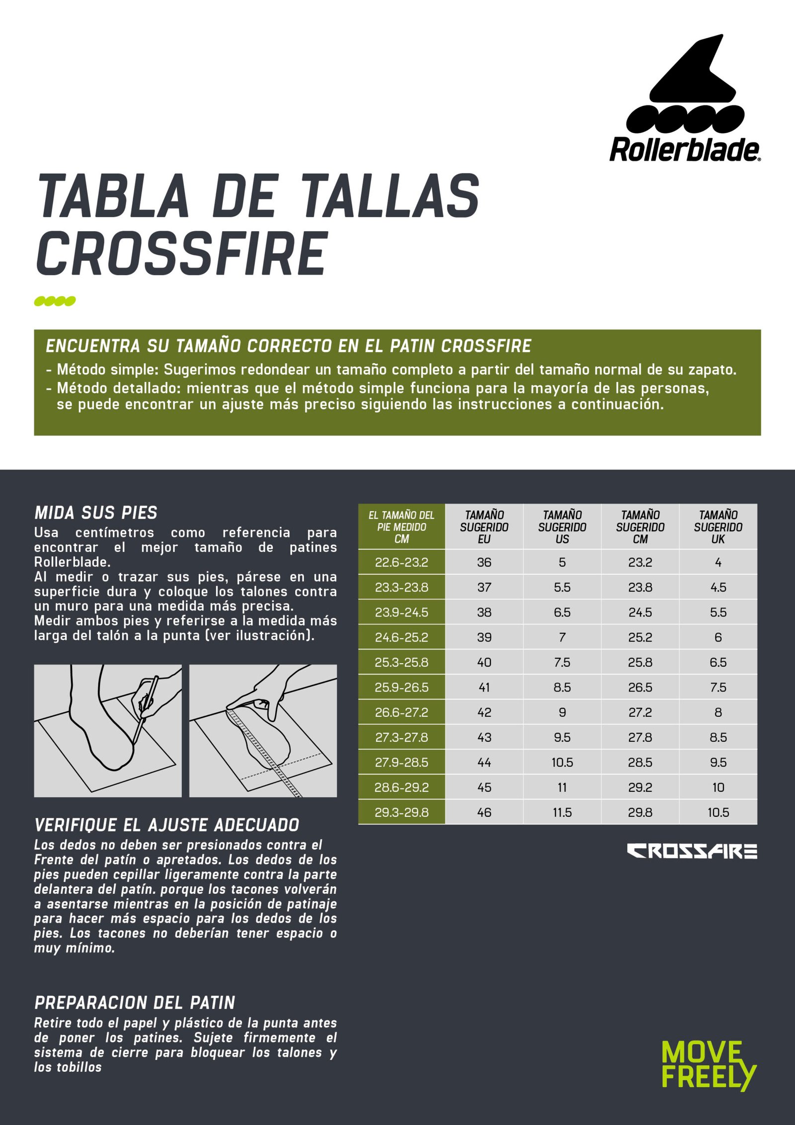 PATINES EN LÍNEA ROLLERBLADE CROSSFIRE - Imagen 2