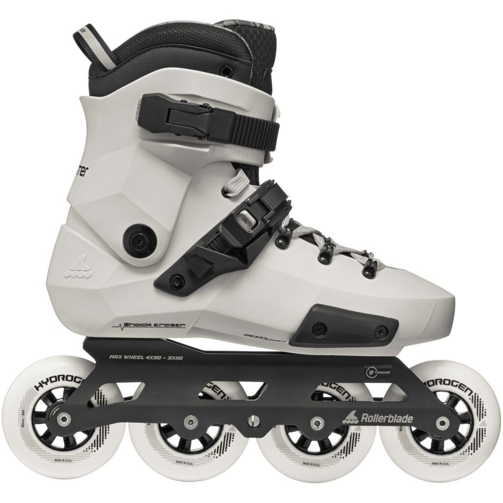PATINES EN LÍNEA ROLLERBLADE TWISTER 90R WHITE SMOKE / BLACK