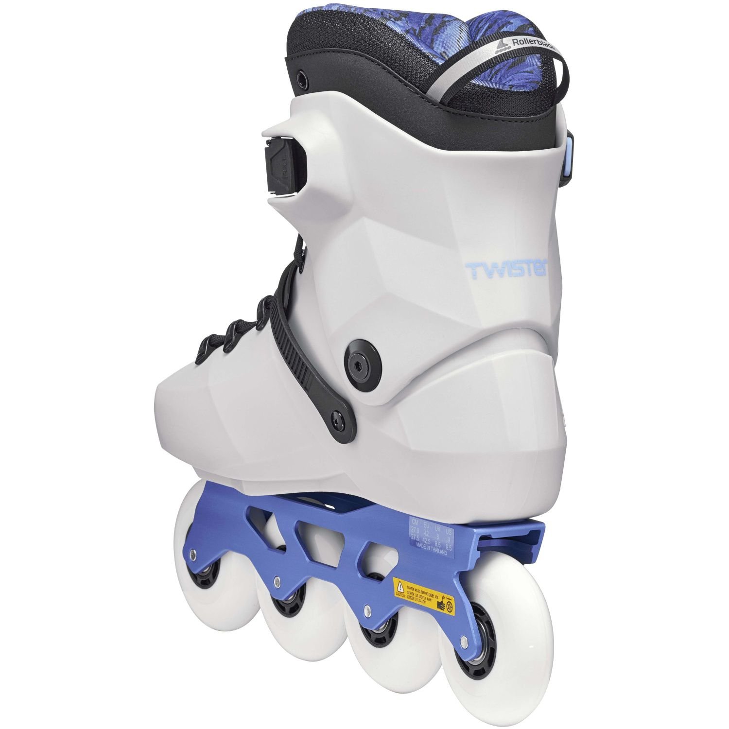 PATINES EN LÍNEA ROLLERBLADE TWISTER XT GREY PEARL / PERIWINKLE - Imagen 8