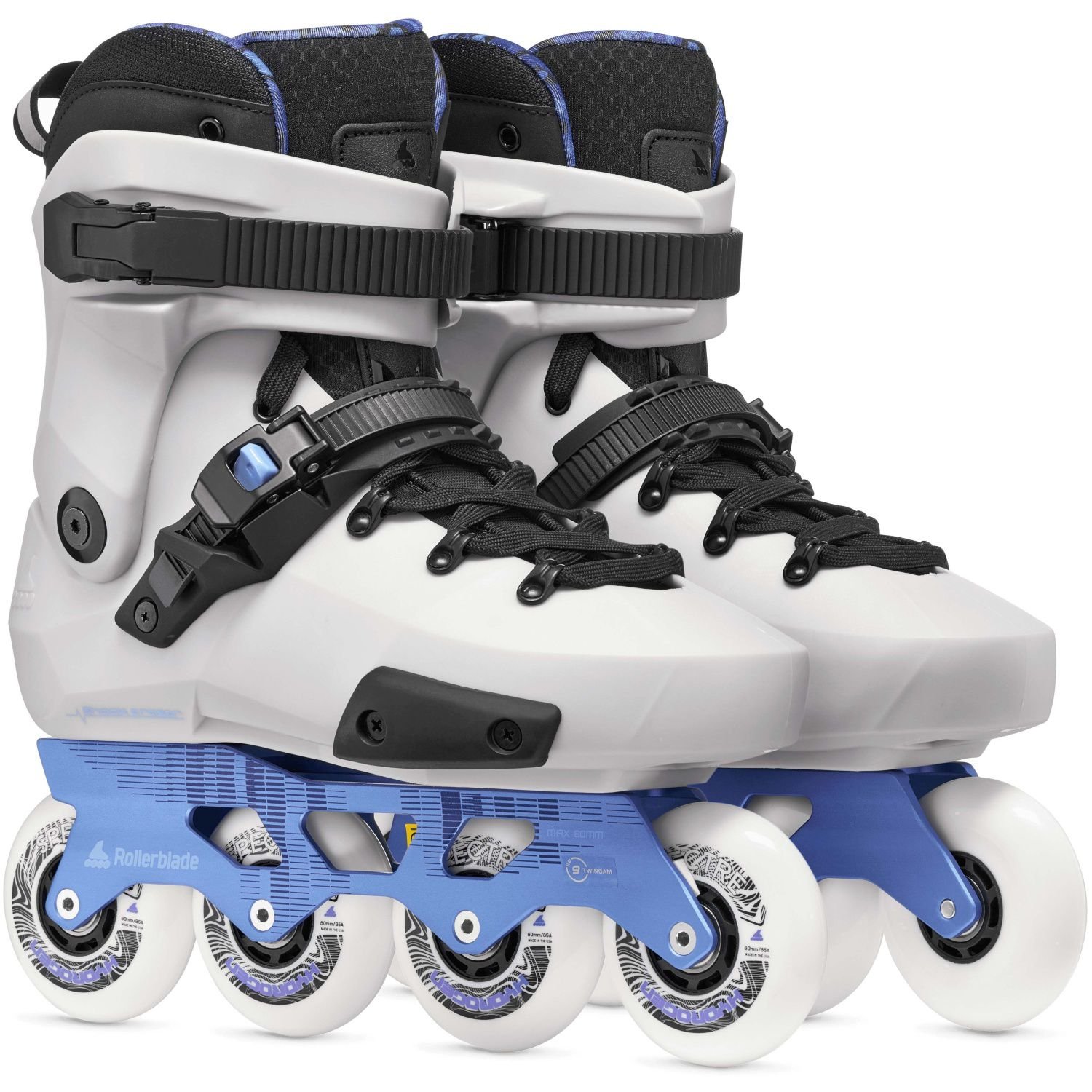 PATINES EN LÍNEA ROLLERBLADE TWISTER XT GREY PEARL / PERIWINKLE - Imagen 4